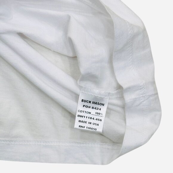 Buck Mason Women's Pima Cotton Slim Fit Crewneck Made in USA Tee T-Shirt - Picture 2 of 5